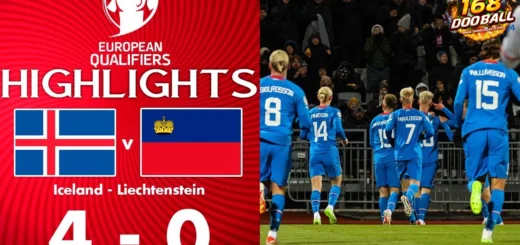ไฮไลท์จัดเต็ม ไอซ์แลนด์ 4 - 0 ลิกเตนสไตน์