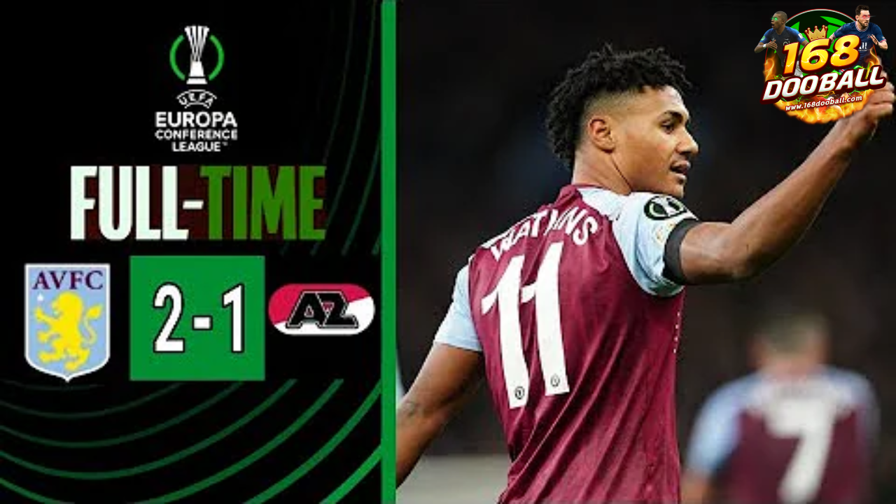 ไฮไลท์ฟุตบอล แอสตัน วิลล่า 2 - 1 AZ อัลค์ม่าร์